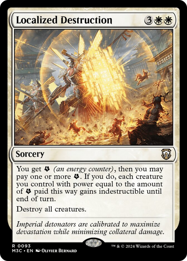 Localized Destruction [Modern Horizons 3 Commander] Magic: The Gathering
