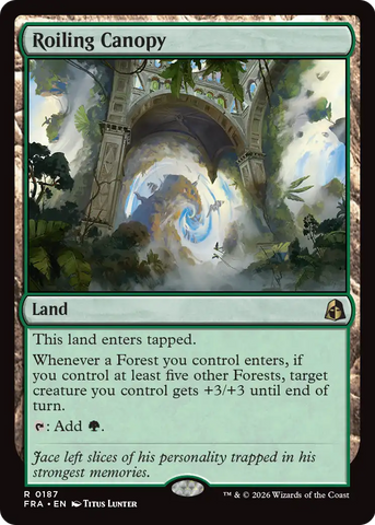 Roiling Canopy [Reality Fracture] Magic: The Gathering