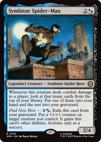 Symbiote Spider-Man [Marvel's Spider-Man] Magic: The Gathering