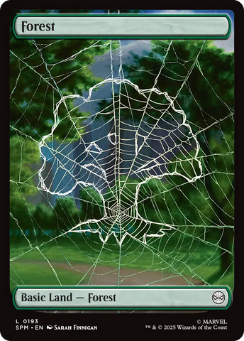 Forest (0193) [Marvel's Spider-Man] Magic: The Gathering