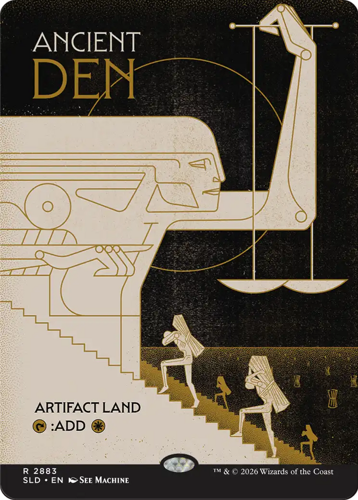Ancient Den (2883) [Secret Lair Drop Series] Magic: The Gathering