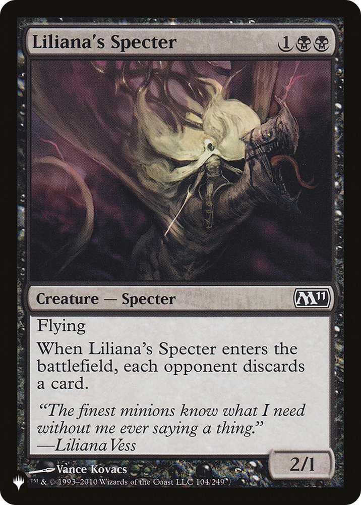 Liliana's Specter [The List] Magic: The Gathering