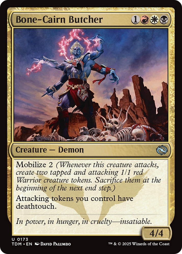 Bone-Cairn Butcher [Tarkir: Dragonstorm] Magic: The Gathering