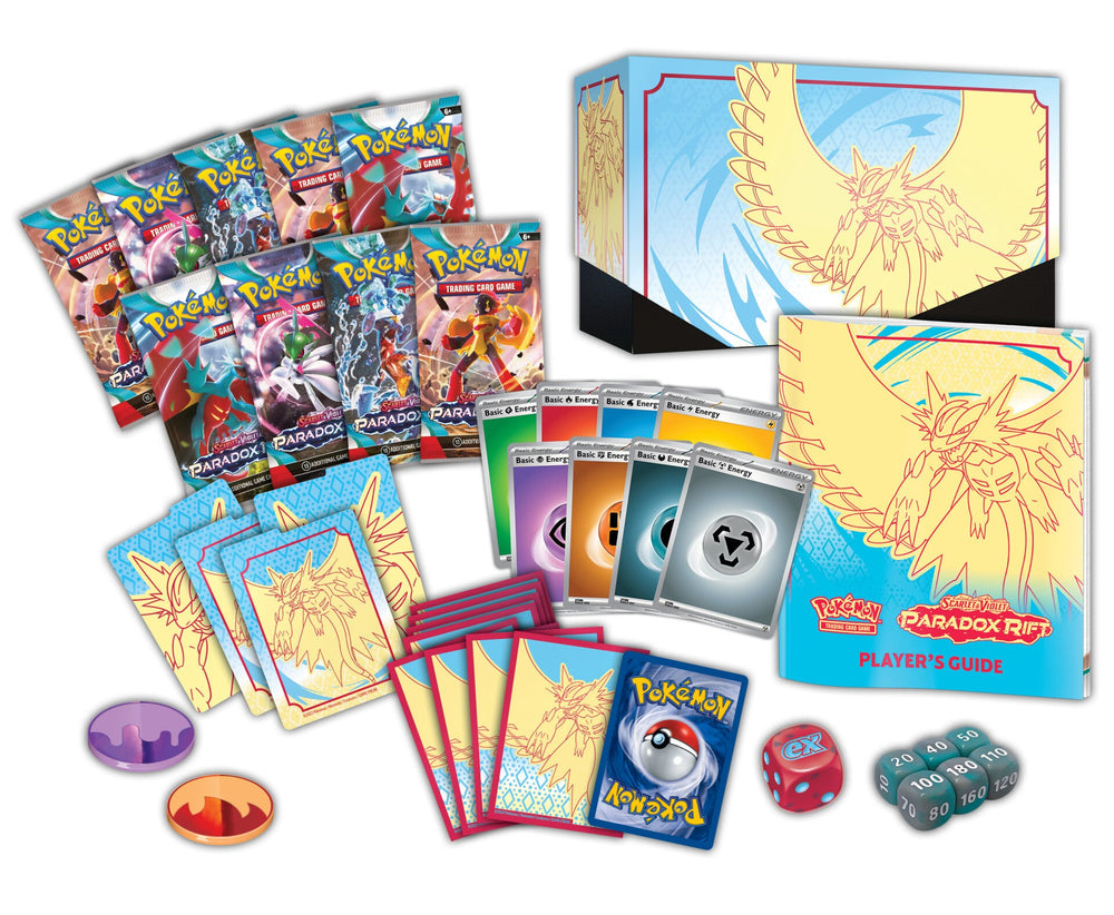 Scarlet & Violet: Paradox Rift - Elite Trainer Box (Roaring Moon) Pokémon