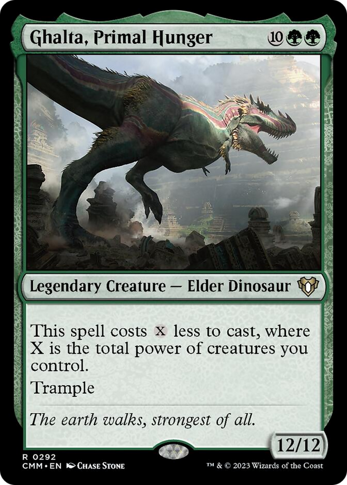 Ghalta, Primal Hunger [Commander Masters] Magic: The Gathering