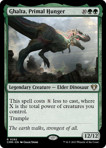 Ghalta, Primal Hunger [Commander Masters] Magic: The Gathering
