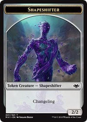 Shapeshifter (001) // Construct (017) Double-Sided Token [Modern Horizons Tokens] Magic: The Gathering