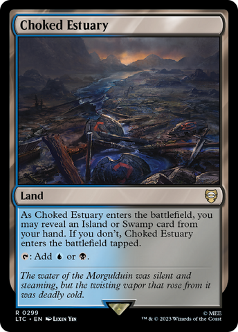 Choked Estuary [The Lord of the Rings: Tales of Middle-Earth Commander] Magic: The Gathering