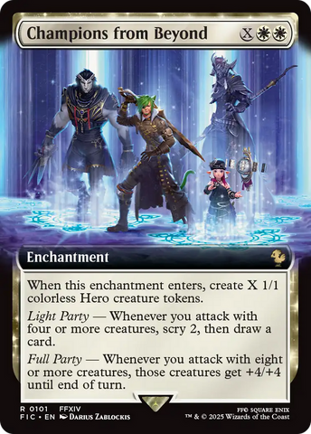 Champions from Beyond (Extended Art) [FINAL FANTASY Commander] Magic: The Gathering