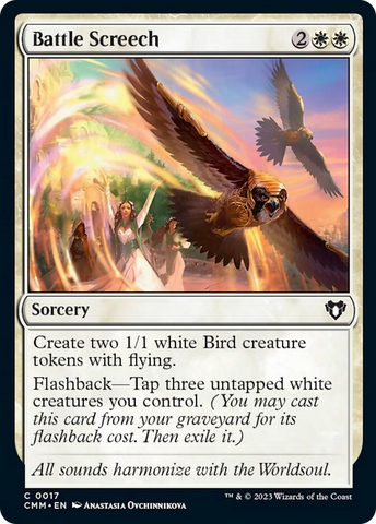 Battle Screech [Commander Masters] Magic: The Gathering
