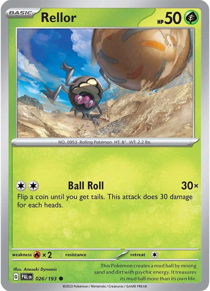 Rellor (026/193) [Scarlet & Violet: Paldea Evolved] Pokémon
