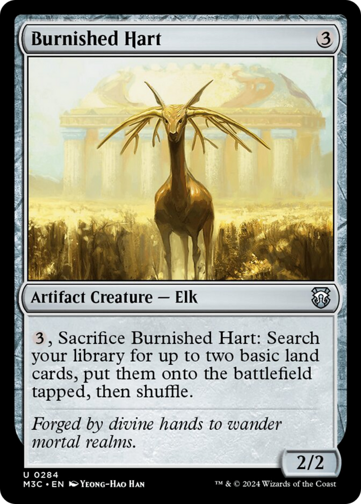 Burnished Hart (Ripple Foil) [Modern Horizons 3 Commander] Magic: The Gathering