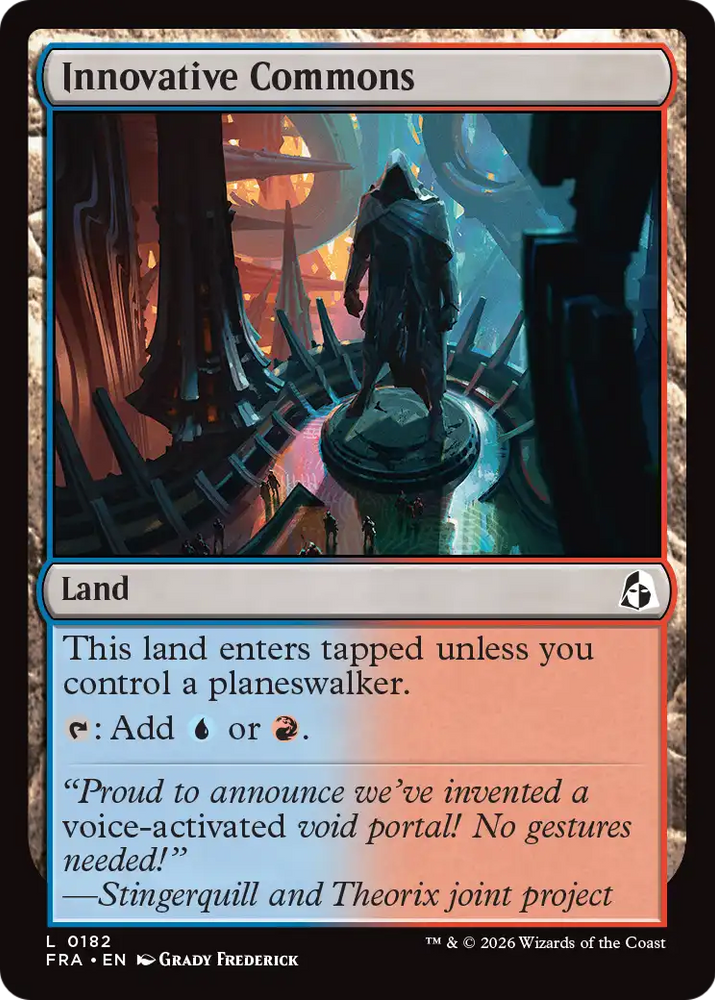 Innovative Commons [Reality Fracture] Magic: The Gathering