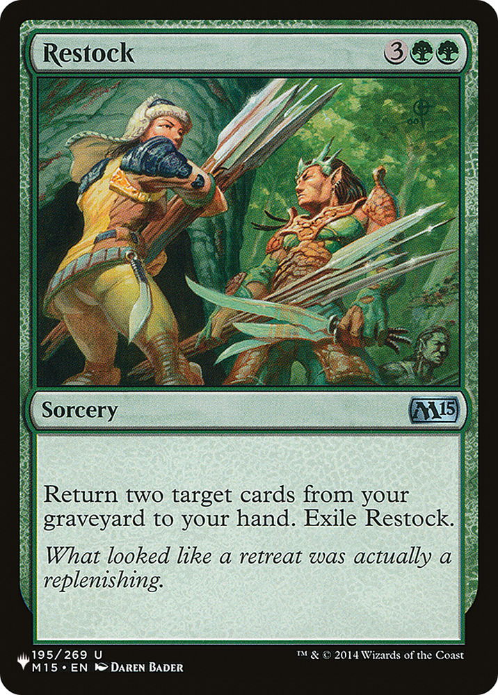 Restock [The List] Magic: The Gathering