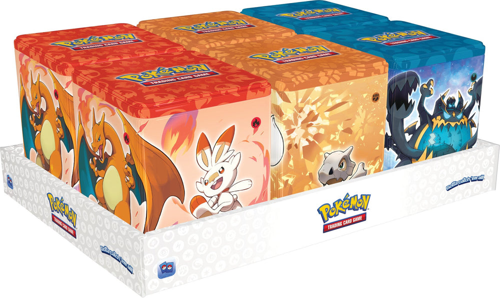 Stacking Tin Display (Fighting/Fire/Darkness) Pokémon