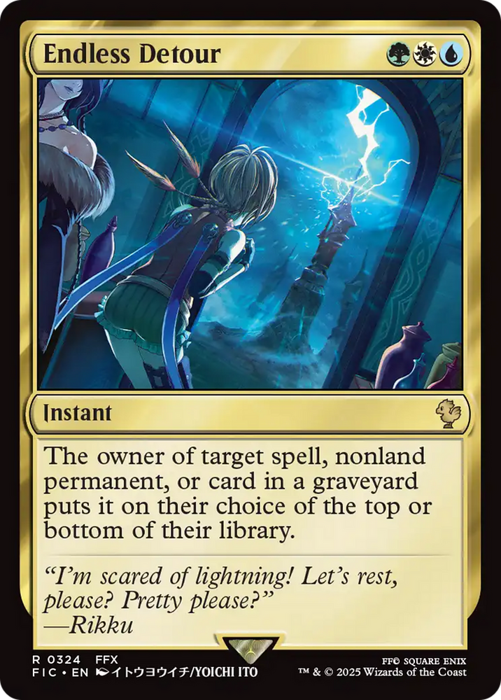 Endless Detour [FINAL FANTASY Commander] Magic: The Gathering