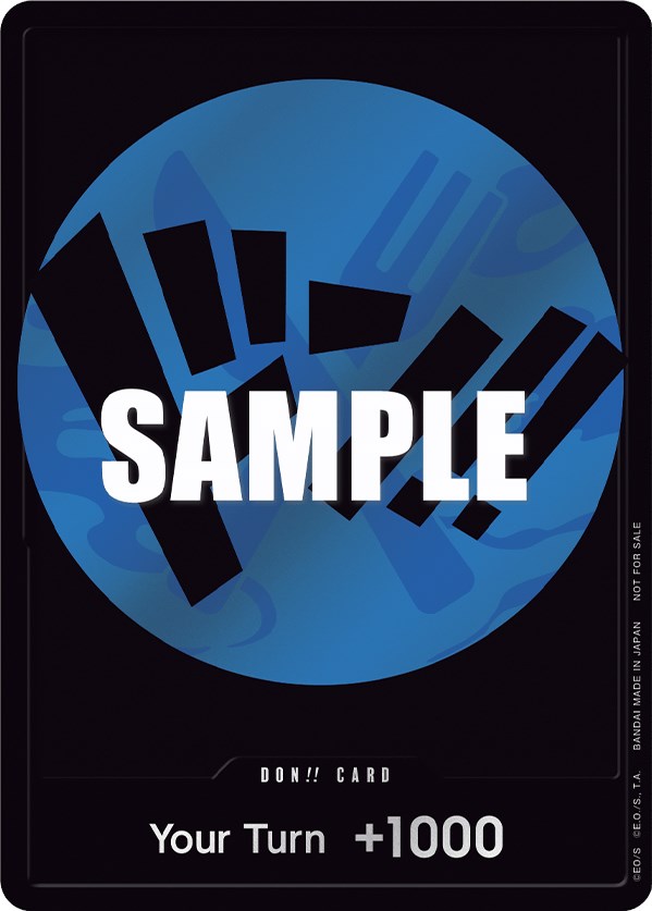 DON!! Card (Blue) [One Piece Promotion Cards] Bandai