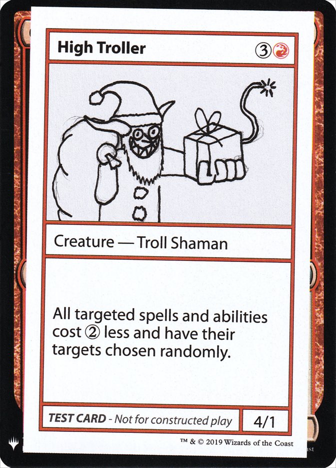 High Troller [Mystery Booster Playtest Cards] Magic: The Gathering