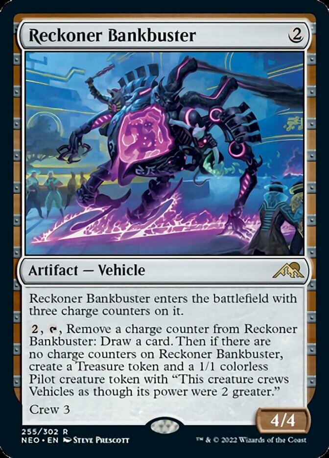 Reckoner Bankbuster [Kamigawa: Neon Dynasty] Magic: The Gathering