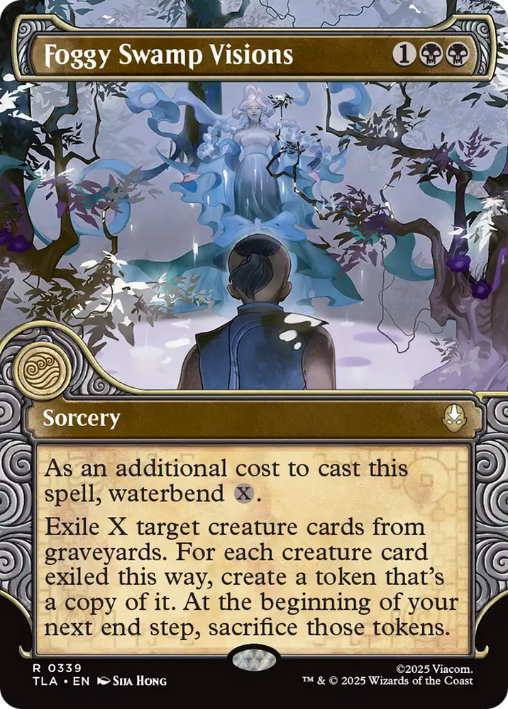 Foggy Swamp Visions (Showcase) [Avatar: The Last Airbender] Magic: The Gathering