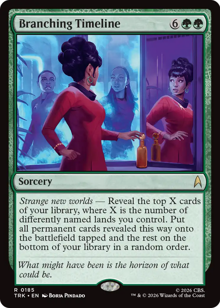 Branching Timeline [Star Trek] Magic: The Gathering