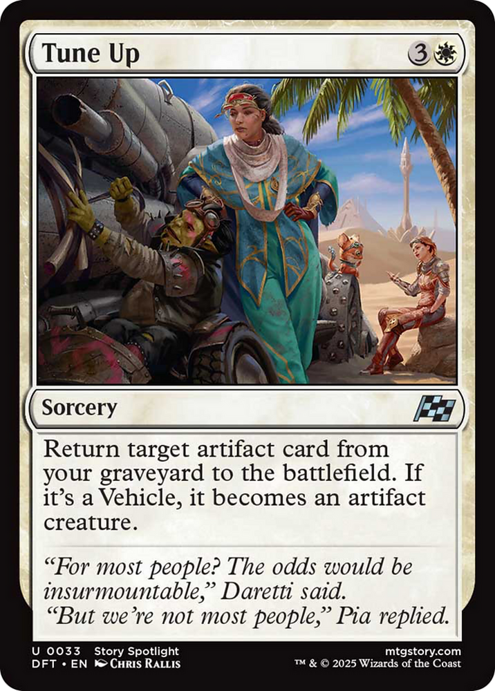 Tune Up [Aetherdrift] Magic: The Gathering