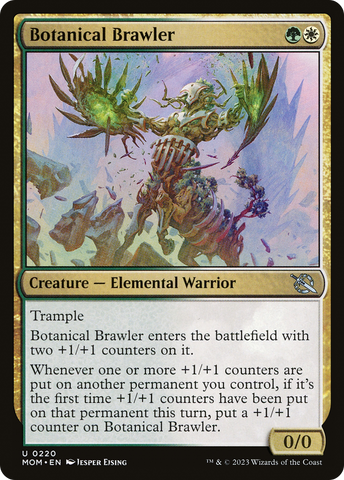 Botanical Brawler [March of the Machine] Magic: The Gathering