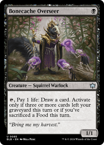Bonecache Overseer [Bloomburrow] Magic: The Gathering