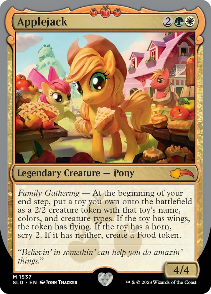 Applejack [Secret Lair Drop Series] Magic: The Gathering