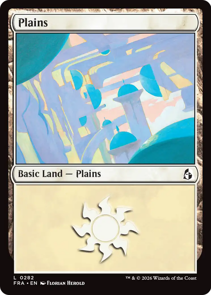 Plains (0282) [Reality Fracture] Magic: The Gathering