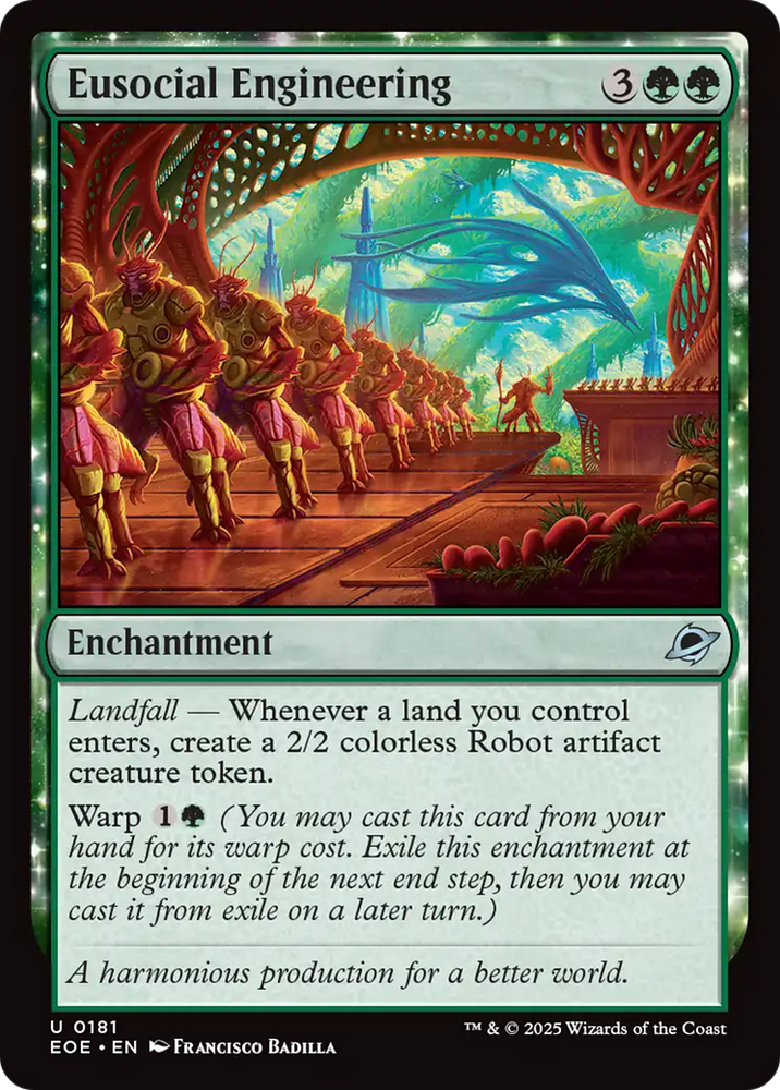 Eusocial Engineering [Edge of Eternities] Magic: The Gathering