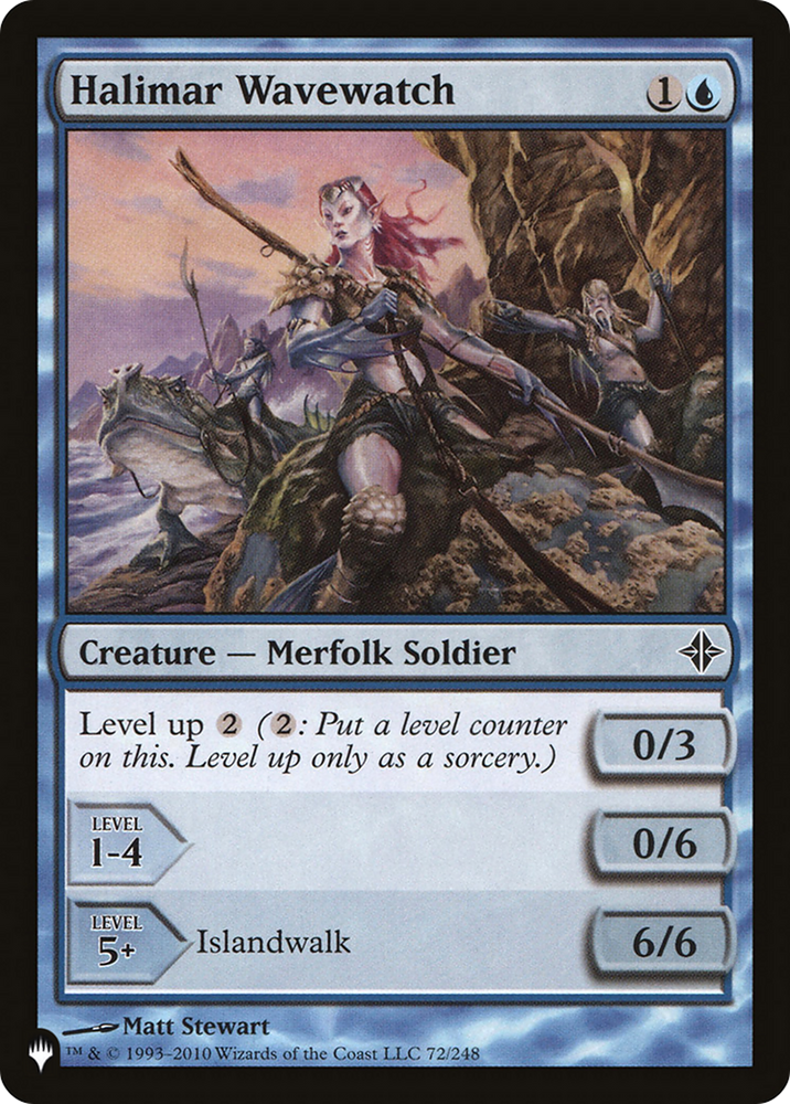 Halimar Wavewatch [The List] Magic: The Gathering