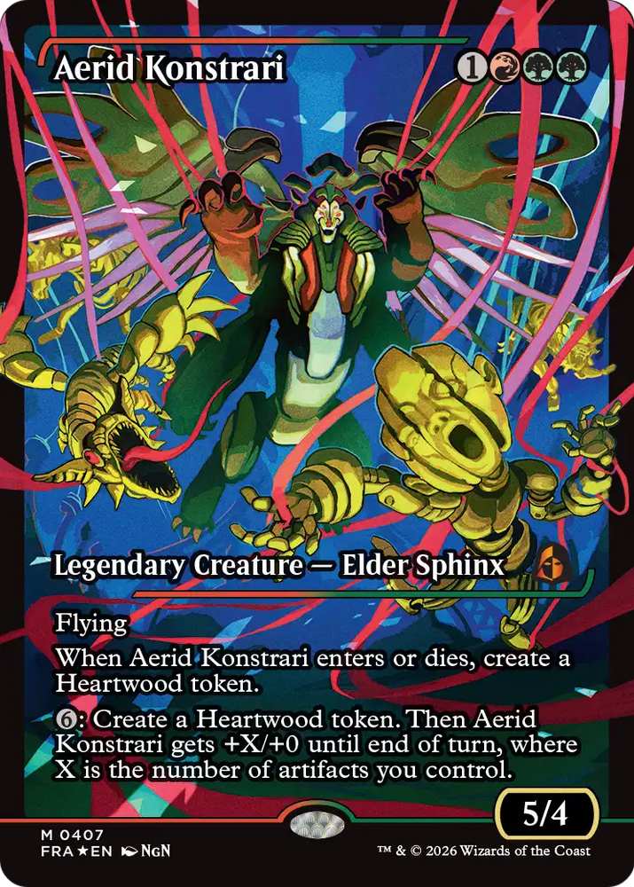 Aerid Konstrari (Showcase) (0407) [Reality Fracture] Magic: The Gathering