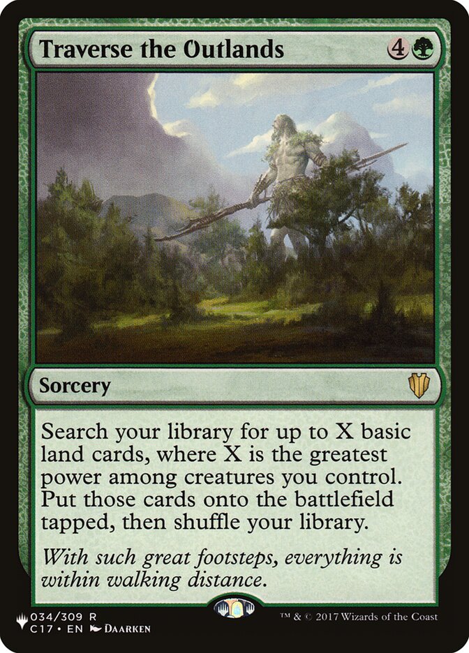 Traverse the Outlands [The List] Magic: The Gathering