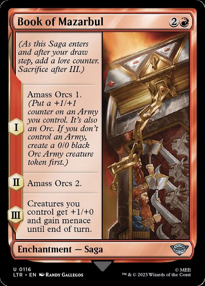 Book of Mazarbul [The Lord of the Rings: Tales of Middle-Earth] Magic: The Gathering