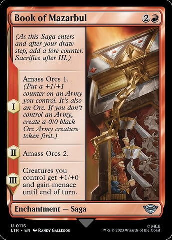Book of Mazarbul [The Lord of the Rings: Tales of Middle-Earth] Magic: The Gathering