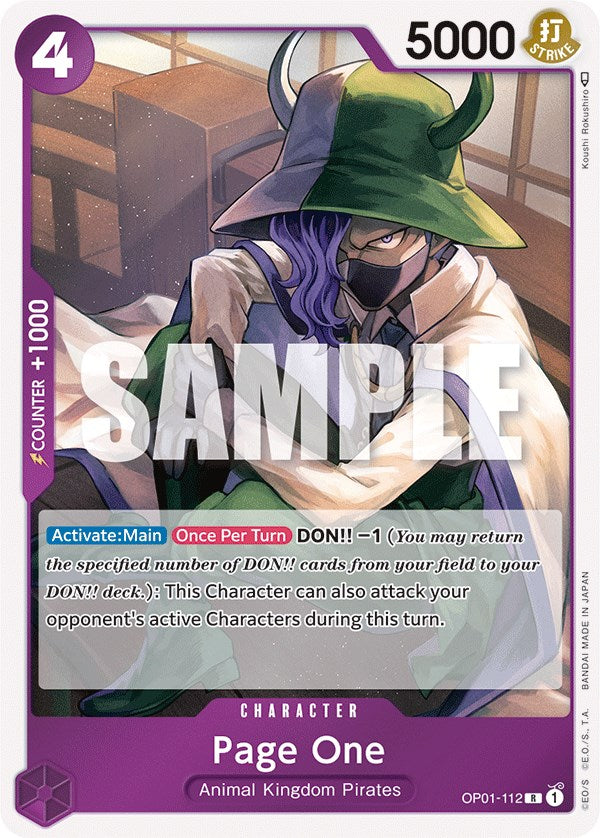 Page One [Romance Dawn] Bandai