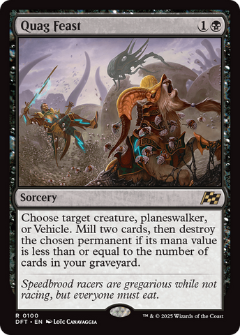 Quag Feast [Aetherdrift] Magic: The Gathering