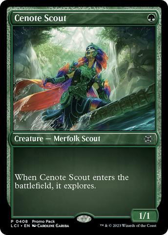 Cenote Scout [The Lost Caverns of Ixalan Promos] Magic: The Gathering