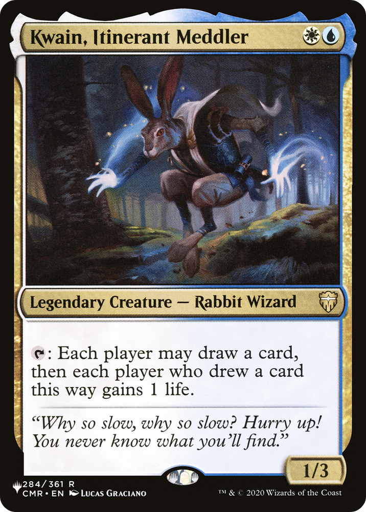 Kwain, Itinerant Meddler [The List] Magic: The Gathering