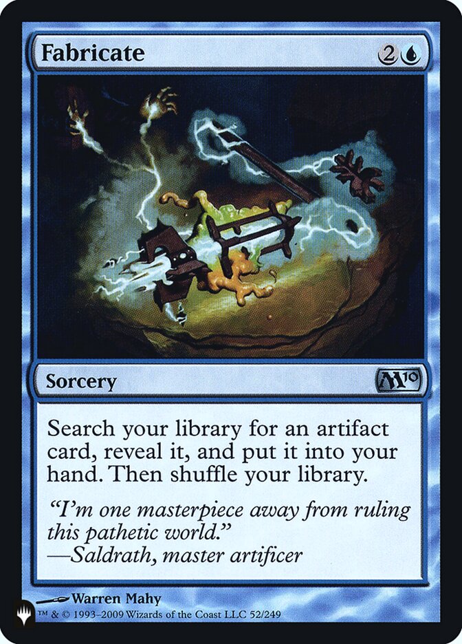Fabricate [Secret Lair: Heads I Win, Tails You Lose] Magic: The Gathering