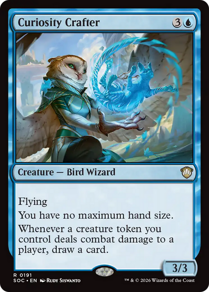 Curiosity Crafter [Secrets of Strixhaven Commander] Magic: The Gathering