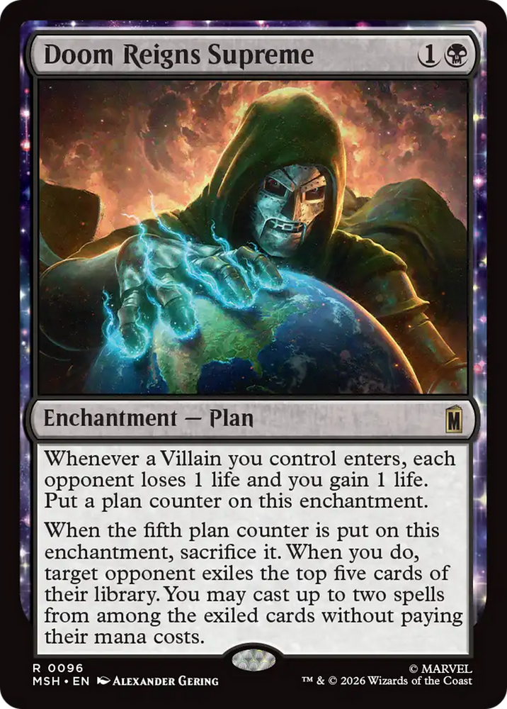 Doom Reigns Supreme [Marvel Super Heroes] Magic: The Gathering