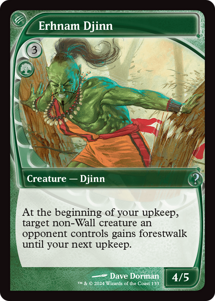 Erhnam Djinn (Future Sight) [Mystery Booster 2] Magic: The Gathering