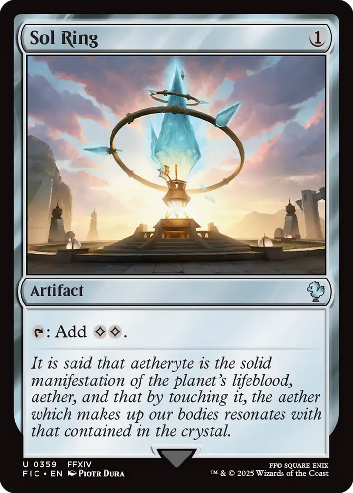 Sol Ring [FINAL FANTASY Commander] Magic: The Gathering