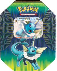 Elemental Power Collector's Tin (Vaporeon GX) Pokémon