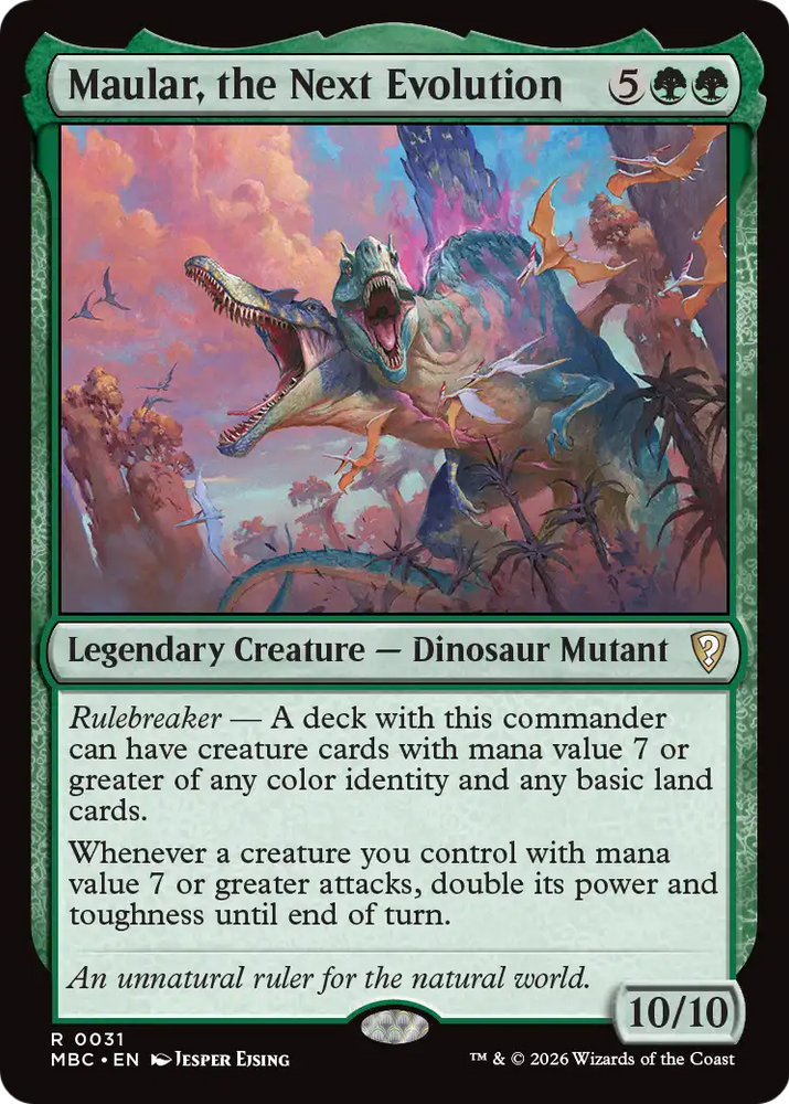Maular, the Next Evolution [Mystery Booster: Commander Edition] Magic: The Gathering