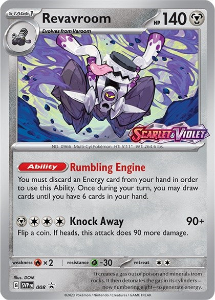 Revavroom (008) [Scarlet & Violet: Black Star Promos] Pokémon