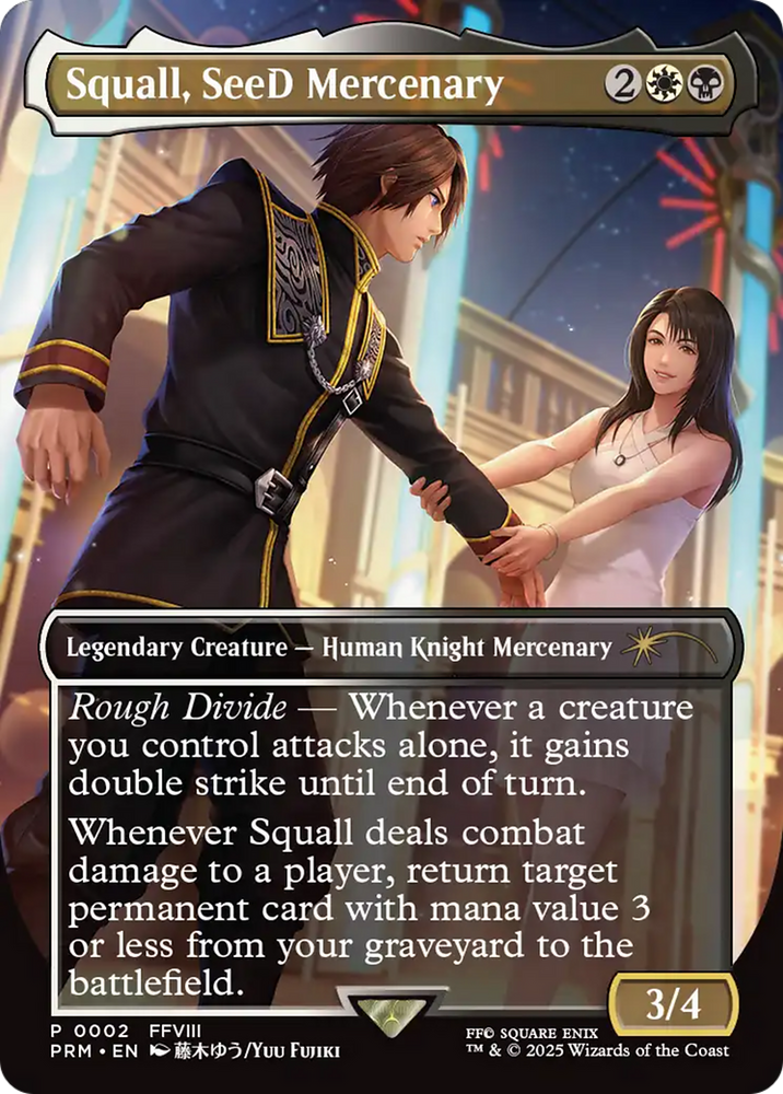 Squall, SeeD Mercenary [Standard Showdown Promos] Magic: The Gathering