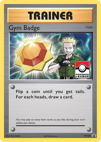 Gym Badge (XY205) (Lt. Surge) [XY: Black Star Promos] Pokémon